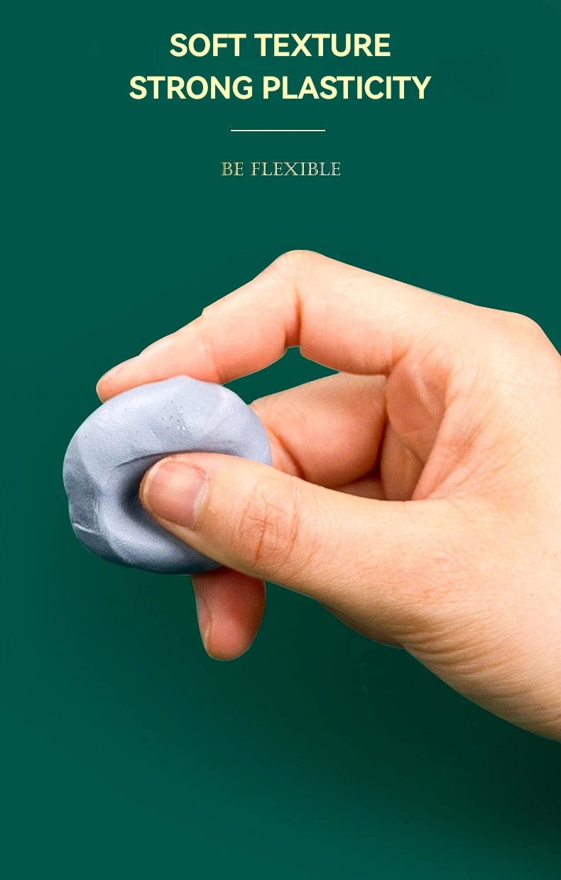 4Pcs Plasticity Rubber Eraser Wipe Highlight Kneaded Soft for Art Pianting Artists Design Sketch Drawing Plasticine Stationery
