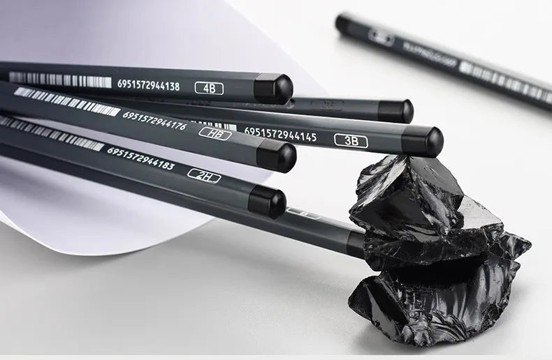 Drawing Sketch Pencils Set Wooden Professional Art Supplies HB 2H B 2B 3B 4B 5B 6B 7B 8B 12B 14B Painting Shading Artist Pencils