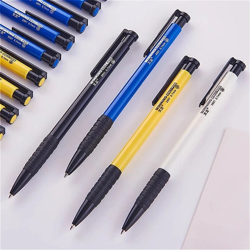 40pcs Ballpoint Pens 0.7mm Blue Ball Pens Long Lasting Smooth Writing Ball Point Pen School Supplies Stationery Office Supplies