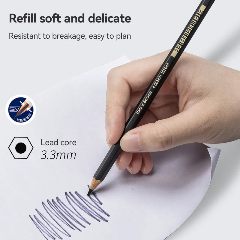 Faber-Castell 3/12Pcs Set Matte Sketch Pencil Painting Art Graphite Pencils Shading Writing Sketch Drawing Design Art Supplies