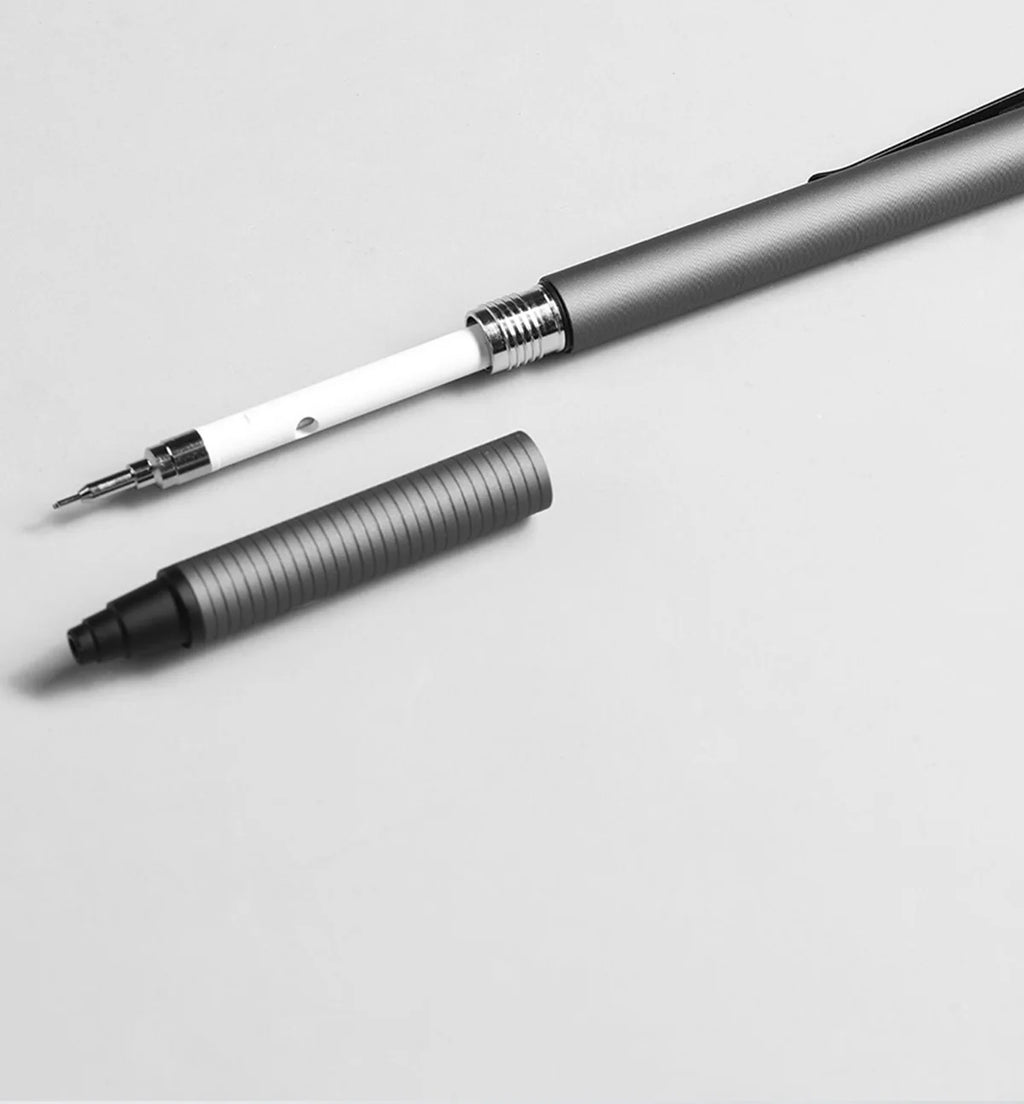 Uni Kuru Toga Metal Mechanical Pencil,M5-KW/KH Metal&Wood Barrel Premium 0.5mm Automatic Rotation Engine For Writing,DraftingPen