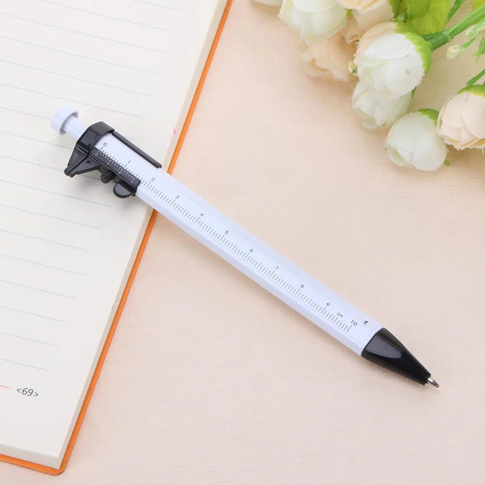 Scale Measuring Ballpoint Pen Multifunction Ballpoint Pen Portable Accurate  Practical with Refill School Office Supplies