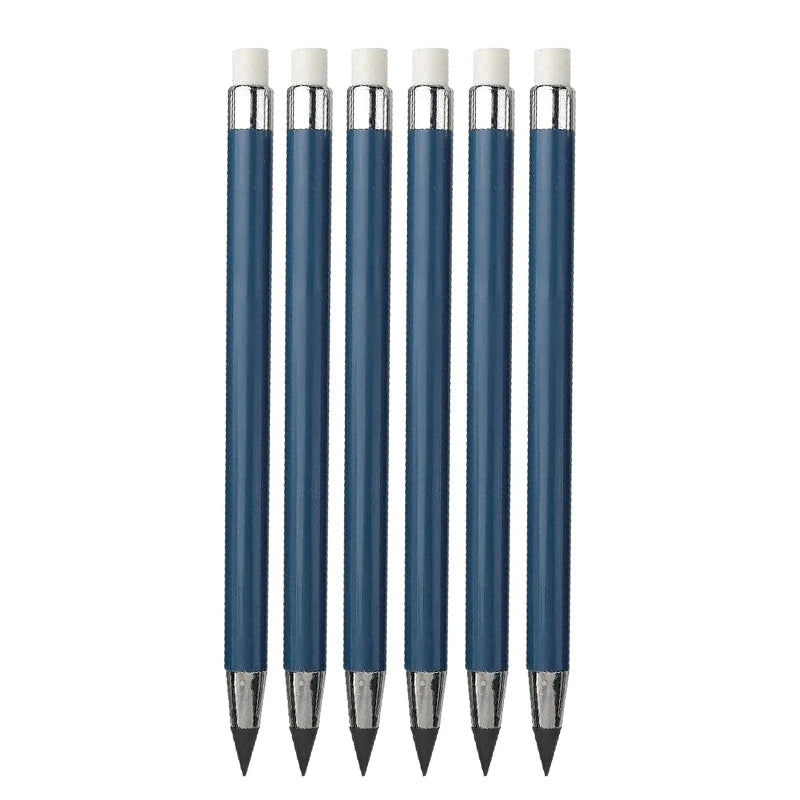 1/6/12 Pcs Eternal Pencil No Ink Infinity Pencils For Kids Art Sketch Drawing Writing Pen Tools Gift School Supplies Stationery
