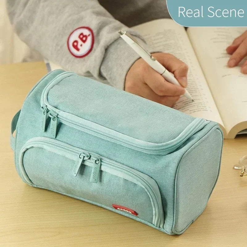 Super Big Cute Pencil Case Pencil Box Storage Bag Large Capacity for Boy Girl Kid's Gift Kawaii Pensil Case School Stationery