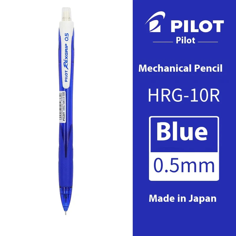 Japan PILOT HRG-10R Mechanical Pencil,Colored Rod Unbreakable,Non-Toxic,for Kids Beginner writing,drawing,Design School Supplies