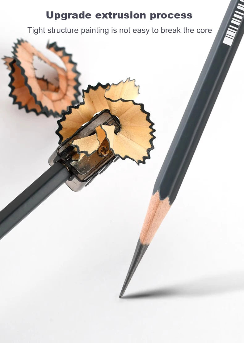 Drawing Sketch Pencils Set Wooden Professional Art Supplies HB 2H B 2B 3B 4B 5B 6B 7B 8B 12B 14B Painting Shading Artist Pencils