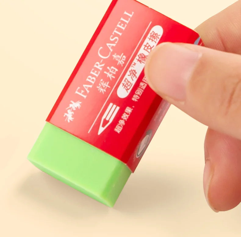 Faber-Castell Pencil Eraser 3/4/5pcs Specially Formulated for Art & Graphic Use Dust Free Excellent Clean Erasing